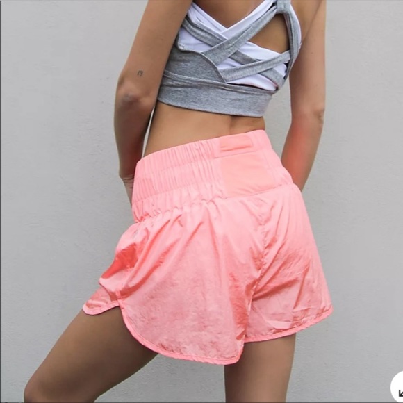 Free people way home shorts papaya punch - Picture 3 of 5